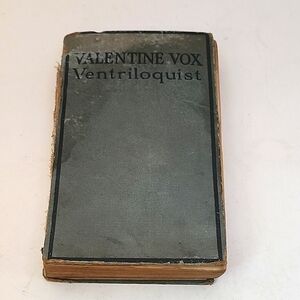 Antique Book "Valentine VoxVentriloquist" By Henry Cockton Herbert Jenkins Book